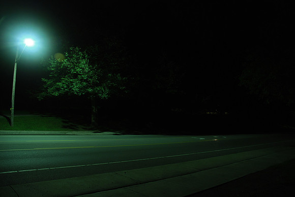 night street light