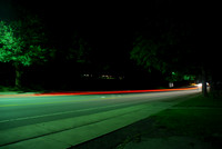 night street light