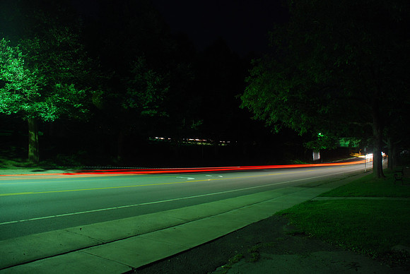 night street light