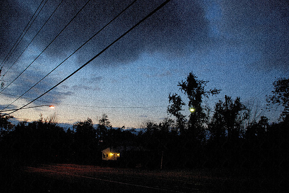 dusk vespertine sky