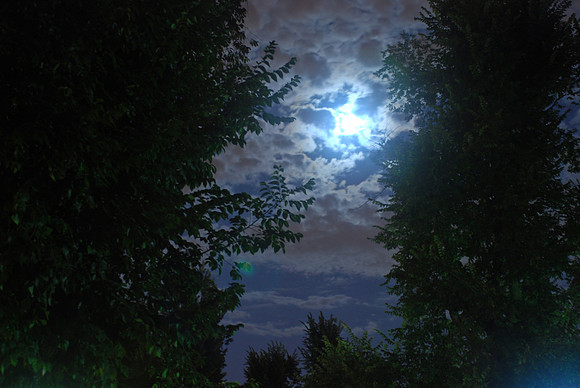 moonlight clouds
