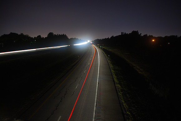 night street light